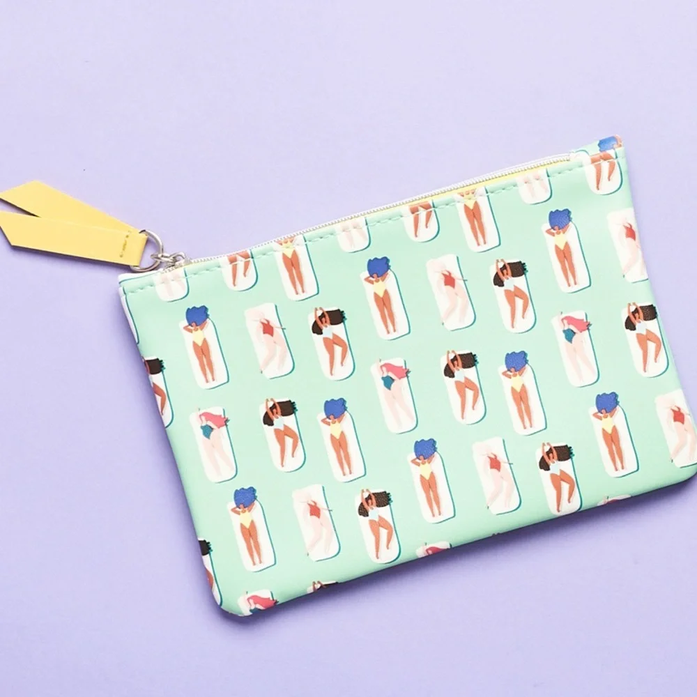 Ipsy Summer Pool Theme Glam Cosmetic Bag